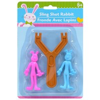 Easter Sling Shot Rabbits — Dollar Tree penny item