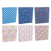 Printed Flexible Poly 3-Ring Binders, 11.75x9.75x1 in. — Dollar Tree