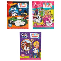 Licensed Character Sticker-by-Number Activity Book, Assorted Characters, 1-Count. — Dollar Tree