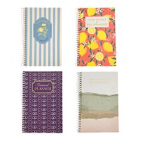 Finance Organizer Spiral Notebook, Assorted Designs. — Dollar Tree