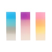 Jot Ombre-Colored Erasers, Assorted Colors, 3-Piece Pack. — Dollar Tree
