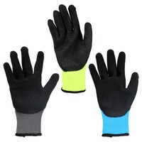 Tool Bench Hardware Heavy Duty Latex Gloves, 1 Pair Packs — Dollar Tree
