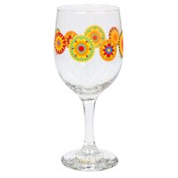 Mambo Floral Wine Glasses, 10 oz. — Dollar Tree (SKU 126994)