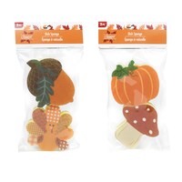 Seasonal Collection Dish Sponge, Assorted Designs, 2-Piece Pack. — Dollar Tree
