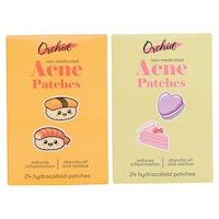 Orchid Non-Medicated Acne Patches, Assorted Designs, 24-Piece Pack. — Dollar Tree