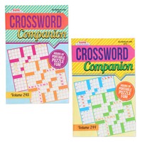 bulk kappa crossword companion puzzle books 96 pages dollar tree