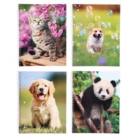 Jot Baby Animal Spiral Bound Notebooks, 70 Pages — Dollar Tree
