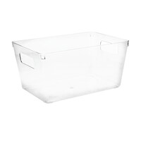 Clear Pet Home Storage Basket — Dollar Tree