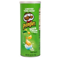 Pringles Sour Cream & Onion Potato Chips, 4.62 oz. Canisters — Dollar Tree (SKU 198604)