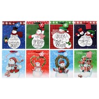 Voila Large Christmas Snowman Gift Bags, 12x10x4.5 in. — Dollar Tree