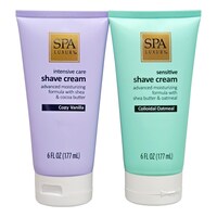 Spa Luxury advanced Moisturizing Shave Cream, Assorted Fragrance, 6 oz. — Dollar Tree