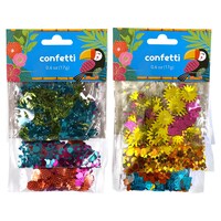 Summer Luau Colored Confetti, 0.6 oz. Bags — Dollar Tree