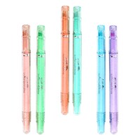 Inc. Journaling Soft Tip Glitter Highlighters, Assorted Colors, 2-Piece Pack. — Dollar Tree