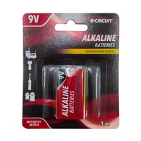 E-Circuit 9V Alkaline Battery, 1-Count. — Dollar Tree