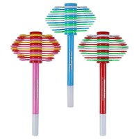 Colorful Plastic Spin Top Pens — Dollar Tree (SKU 343792)