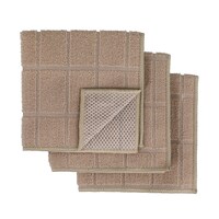Home Collection Brown Dishcloth, 3-Piece Pack — Dollar Tree