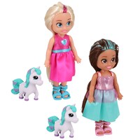 Zuru Sparkle Girls Princess With Pony Playset, Assorted Designs, 2-Piece Pack. — Dollar Tree