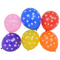 Polka Dot Balloons, 12-Count. Packs — Dollar Tree