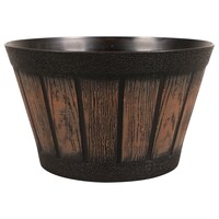 Whiskey Barrel Shaped Planters, 4.875x8 in. — Dollar Tree