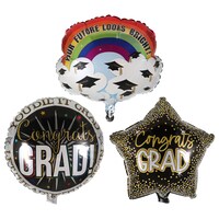 PRE INFLATED GRAD BALLOON ASMT — Dollar Tree (SKU 351175)