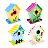 Metal Birdhouse For Outdoor Garden, 1-Count. — Dollar Tree