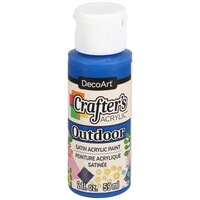 DecoArt Crafter's Outdoor Satin Acrylic Paint, 1-Count. — Dollar Tree