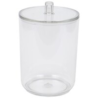 Clear Plastic Cotton Ball Holder, 1-Count. — Dollar Tree