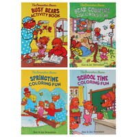 Pbs Bernstein Bears Activity and Coloring Books, 80 Pages — Dollar Tree