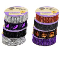 Crafter's Square Halloween Diamond Wrap Ribbon, 6-ft. Spools — Dollar Tree (SKU 256861)