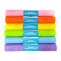 Crafter's Square Felt Rolls, 12.125x48 in. — Dollar Tree