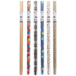 Plusmark Assorted All-Occasion Wrapping Paper Rolls, 20-ft. at Dollar Tree