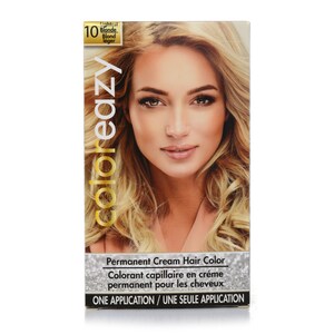 View Color Eazy Lightest Blonde Hair