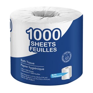 Bulk The Home Store 1 Ply Bath Tissue 1000 Sheet Rolls Dollar Tree