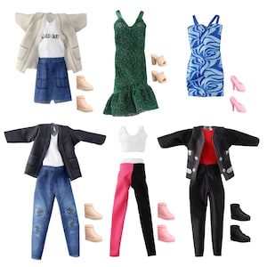 Just Pretending Doll Fashion Outfits, Packs