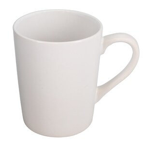 Royal Norfolk White Stoneware Mugs, 15 oz.