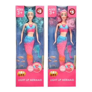View Toy Box Colorful Light-Up Mermaid