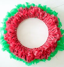 Mouthwatering 3 Watermelon Wreath Dollar Tree