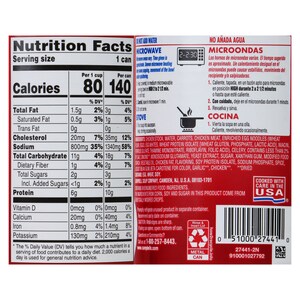 32 Campbell's Chicken Noodle Soup Nutrition Label - Labels Database 2020