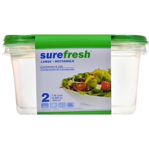 KSP Fresh Seal Rectangle Storage Container Combo Set of 10  Storage  containers, Rectangle storage, Food storage containers