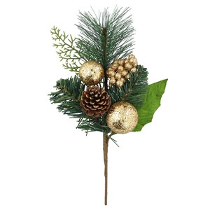 View Christmas House Artificial Floral Picks,