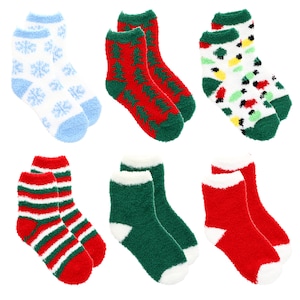 Snugadoo Ladies' Sizes 5-9 Christmas Quarter Socks