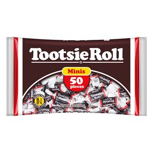 Tootsie Rolls Minis Chewy Candy, 50-pc Pack.
