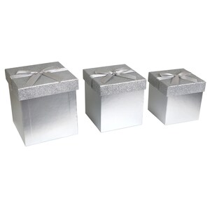 Bulk Voila Glitter Gift Boxes | Dollar Tree