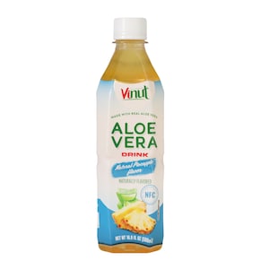 Vinut Pineapple-flavored Aloe Vera Drink, 1-ct.