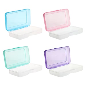 Bulk Small Rectangular Translucent Plastic Storage Containers with Lids at  DollarTree.com