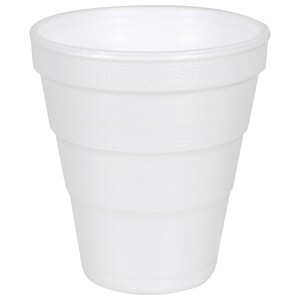 White Styrofoam Cups, 45-ct. Packs