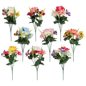 Flowers Bushes Greenery Fake Flowers Florist Supplies Dollartree Com Dollartree Com