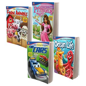 Bulk Landoll Kids Jumbo Coloring and Activity Books, 10x7 in. | Dollar Tree