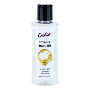 Orchid Vitamin E Body Oil, 4 oz. Bottle