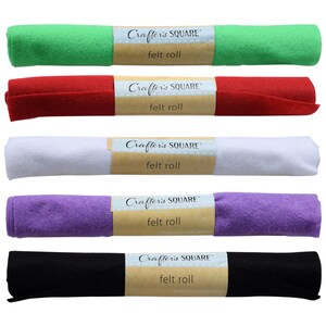 Crafter's Square Felt Rolls, 12.125x48 in.